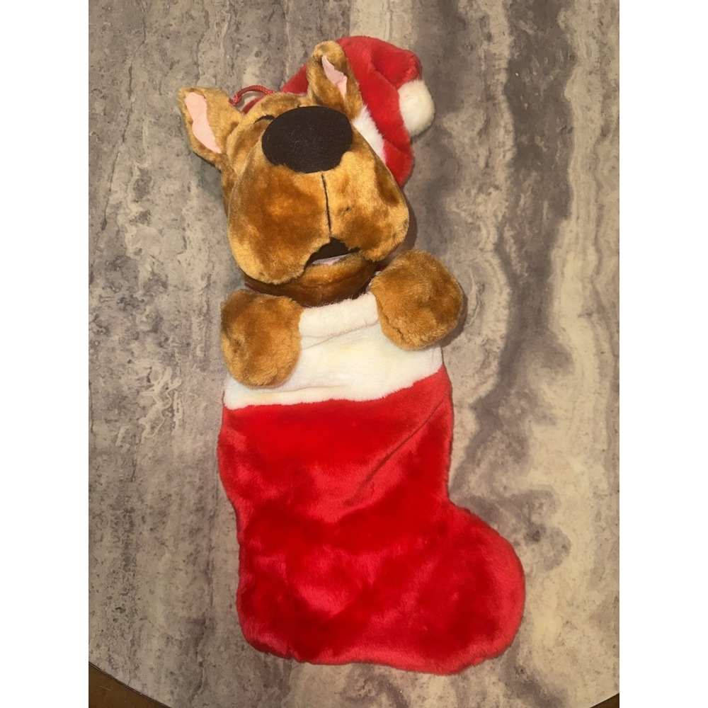 Gemmy Scooby-Doo Doo animated Christmas stocking 2001‎